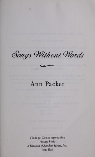 Songs without words